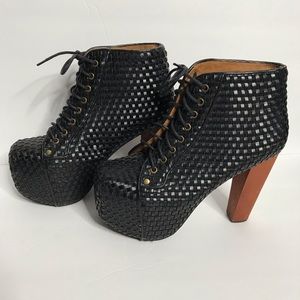Jeffrey Campbell Lita WV Havana Platform Booties